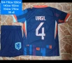 4 VIRGIL 🧡⚽️ детско юношески футболни екипи Холандия , снимка 1