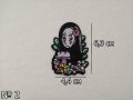 Пач, бродерии, нашивки за дрехи - черепи, жабка, дракон с кристали, No-Face от Studio Ghibli, снимка 4