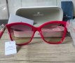 Swarovski нови дамски луксозни слънчеви очила с кристилни елементи червени , снимка 9