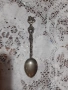 Стара антикварна малка колекционерска лъжичка Италия - N5, снимка 1