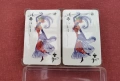 Ретро колекционерски карти за белот, покер и др с момичета, снимка 1