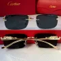 Cartier 2024 мъжки слънчеви очила дамски унисекс 4 цвята, снимка 1