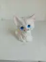 Порцелан бисквит фигура котенце, снимка 1