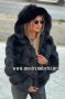 Дамско луксозно палто лисица код 159, снимка 1 - Палта, манта - 38739408