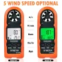Тестер за измерване на скоростта на вятъра- анемометър BTMETER BT-816B, снимка 3