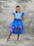 Рокля Лило и Стич Размери-110-152см, снимка 2