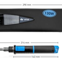 ERSA INDEPENDENT 130 - GERMANY - ПРОФЕСИОНАЛЕН МОБИЛЕН КАЧЕСТВЕН Газов Поялник - ORIGINAL ERSA !!!!!, снимка 5 - Клещи - 42477647