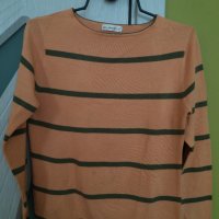 Дамска блуза фин трикотаж от вълна и памук, снимка 1 - Блузи с дълъг ръкав и пуловери - 34781923