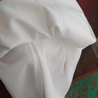 Дамски бял панталон с хастар, размер 8USA, снимка 6 - Панталони - 41063785