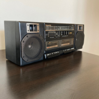 	Panasonic RX-CT800 VINTAGE RETRO BOOMBOX Ghetto Blaster радио касетофон, снимка 2 - Радиокасетофони, транзистори - 44819257