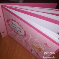 Книга за пожелания - Моят първи рожден ден в розово, за момиче, с принцеса, снимка 2 - Други - 34071801