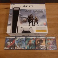 Ново !!! Конзола Sony Playstation 5 God of War + PS5 ПАКЕТ С ИГРИ, снимка 15 - PlayStation конзоли - 39077561