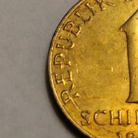 1 шилинг 1974 г австрия Дефект единствена в света , снимка 3 - Нумизматика и бонистика - 41149075