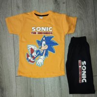 Комплект Sonic the hedgehog Соник, снимка 1 - Детски тениски и потници - 41902879