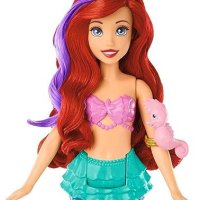 Нова кукла-русалка Ариел детска играчка Disney Princess HPD43 подарък, снимка 5 - Кукли - 41958608