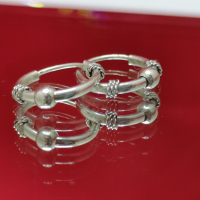 Сребърни пръстени, колиета, талисмани, гривни, обеци, снимка 8 - Обеци - 14884712