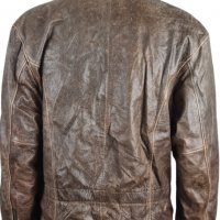 №1962 Мъжко кожено рокерско яке, снимка 2 - Аксесоари и консумативи - 38608963