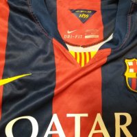 Тениска на Меси в Барселона на Найк / Messi, FC Barcelona, Nike, снимка 4 - Футбол - 41104613