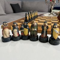 Красив порцеланов шах , снимка 12 - Шах и табла - 39995556