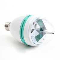 Въртяща се диско крушка Е27 лампа със светлинни ефекти, снимка 5 - Лед осветление - 41393868