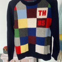 Пуловер на Tommy Hilfiger от вълна подходящ за S-M, снимка 7 - Блузи с дълъг ръкав и пуловери - 44407372