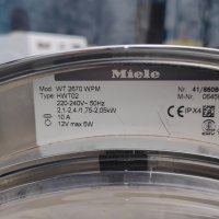 Пералня със сушилня Miele WT2670 Softtronic, снимка 7 - Перални - 44270514