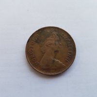 Монета 2 пенса, снимка 2 - Нумизматика и бонистика - 42673674