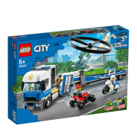 LEGO CITY Полицейски превоз с хеликоптер 60244, снимка 1 - Конструктори - 36208624