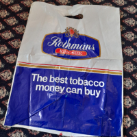 Стара найлонова торбичка Rothmans #2, снимка 1 - Други ценни предмети - 44716790