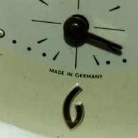 Стар немски будилник, настолен часовник, снимка 3 - Други ценни предмети - 44279244