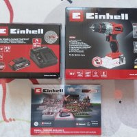 Einhell TE-CD 18/2 Li + батерия 2,5Ah и бързо зарядно , снимка 1 - Винтоверти - 44819058