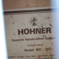 Класическа китара Hohner, снимка 7 - Китари - 44817978