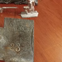 Старинна немска матрица калъп за оловни войници, снимка 2 - Антикварни и старинни предмети - 40264684