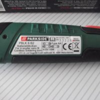 Поялник "PARKSIDE - PBLK 6 B2" на батерии работещ - 1, снимка 3 - Други инструменти - 44372957