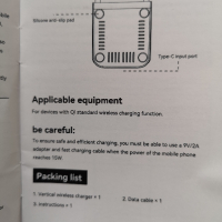 Универсално Безжично Зарядно за телефони JMMO - PW03 15W, снимка 10 - Оригинални зарядни - 44699319