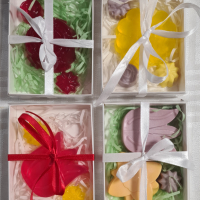 Ароматни глицеринови сапунчета, снимка 1 - Романтични подаръци - 44589919