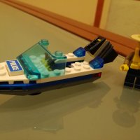Конструктор Лего - Lego Police 30017 - Полицейска лодка, снимка 2 - Конструктори - 38832460