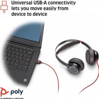 Слушалки Poly (Plantronics + Polycom) Blackwire 7225, снимка 3 - Слушалки и портативни колонки - 39491112