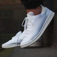 маратонки  ADIDAS ORIGINALS STAN SMITH PRIMEKNIT "TRIPLE WHITE" номер 42.5-43 1/3, снимка 1 - Маратонки - 41376844