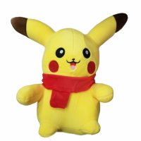 Играчка Pikachu,  Плюшена, Жълта, 33 см, снимка 1 - Плюшени играчки - 41809362