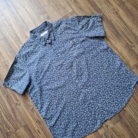 Страхотна мъжка ленена риза DRESSMANN размер 4XL, снимка 2 - Ризи - 41683262