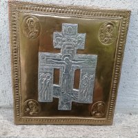 Икона разпятие, снимка 1 - Антикварни и старинни предмети - 40896473