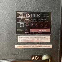 FISHER stereo cassette deck CR-7700, снимка 7 - Декове - 40316878