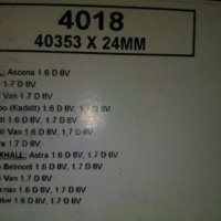 Ангренажен ремък FLENNOR 4018 за OPEL Ascona,Astra F,Kadett E,Vectra A, снимка 2 - Части - 35918364