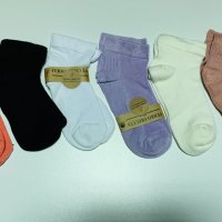 Многоцветни дамски чорапи 6 бр., снимка 2 - Дамски чорапи - 44498792