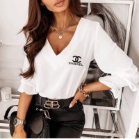Дамски блузи , снимка 2 - Блузи с дълъг ръкав и пуловери - 44458183