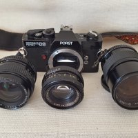 Обективи Porst  50/1.7 ; 35/2.8 MC; 135/2.8++ )PK, снимка 11 - Фотоапарати - 44260267