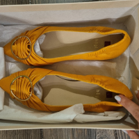 Дамски обувки естествена кожа hogl, снимка 4 - Дамски ежедневни обувки - 44509337
