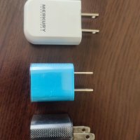 Адаптери за телефони и друго USB за американски контакти, снимка 1 - Оригинални зарядни - 41568265