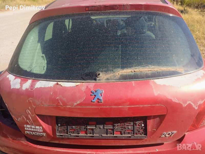 Багажник заден капак Peugeot 207 Hatchback (02.2006 - 12.2015), , снимка 1